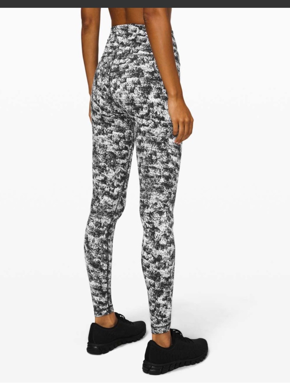 Lululemon Wunder Under High-Rise Tight 28" *Luxtreme
Misted Jacquard Black White